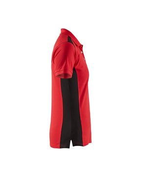 Damen Polo Shirt in Rot von rechts