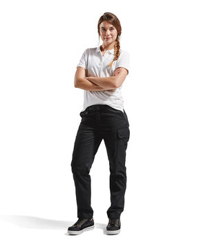 Damen Polo Shirt in Weiß
